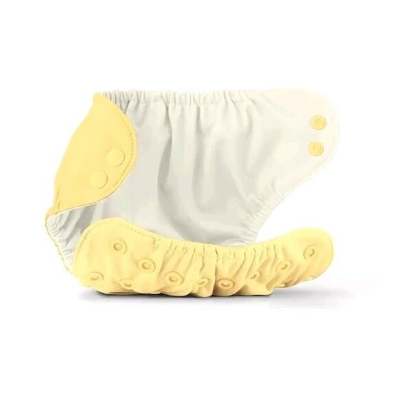 Esembly Cloth Diaper Outer Reusable Diaper Cover & Swim Diaper Buttercup Size 2 - Picture 2 of 4